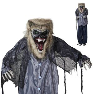 Decorazione di Halloween da Esterno a Forma di Lupo Mannaro di 2,1 Metri - Product Image 1