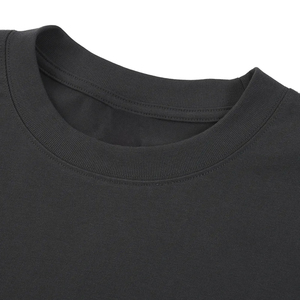 Men Cotton Mock Neck <b>T</b> <b>Shirt</b> Solid Color High <b>Collar</b> Tee Casual Custom Logo OEM ODM Bulk Manufacturer - Product Image 3