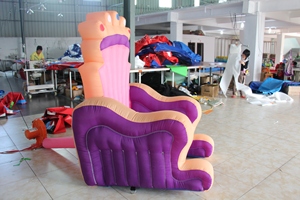 Silla inflable King Chair para fotografía o eventos recreativos - Product Image 4