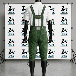 Nouvelle Arrivée 2026 – Short Bavarois Traditionnel Élégant pour l'Oktoberfest – Lederhosen Sportif Coloré à Séchage Rapide - Product Image 2