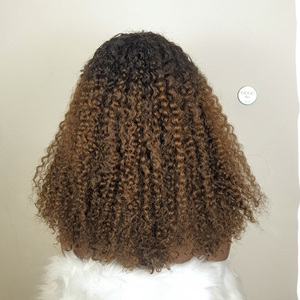 Full Lace <b>Wig</b> Long Brown Vietnam Raw Hair Swiss Lace Base With Baby Hair Light Brown Lace Average Size - Product Image 4