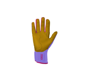 Baseball Batting Gloves Leather Professional Use Anti Slip Grip Breathable Fit Custom OEM Bulk batting gloves - Product Image 2