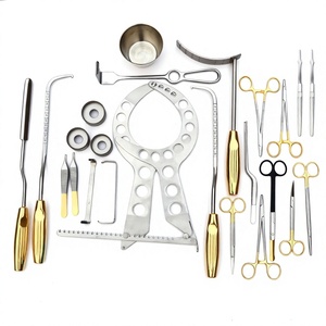 Instruments de chirurgie mammaire, ensemble Solz de 24 pièces, réutilisables, stérilisés à haute température, qualité allemande, chirurgie plastique - Product Image 2