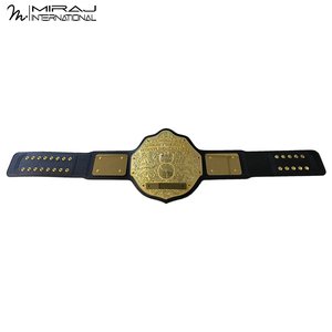 Cinturón de Campeonato Personalizado, Placa de Aleación de Zinc Premium, Cinturón de Trofeo Grabado, Cinturones de Campeón de Lucha Libre y Boxeo al por Mayor - Product Image 1