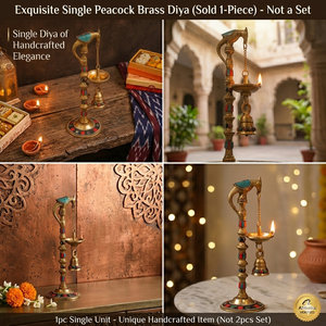 Juego de Diyas de Latón Premium, Lámpara de Aceite Colgante Tradicional, Decoración para el Hogar y el Templo, Iluminación Festiva, Diseño Elegante y Duradero - Product Image 3