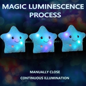 Almohada de Peluche con Forma de Estrellas Brillantes de 14 Pulgadas, Almohada con Luz Nocturna LED, Cojines de Peluche, Juguetes de Peluche, Regalos para Niños - Product Image 3