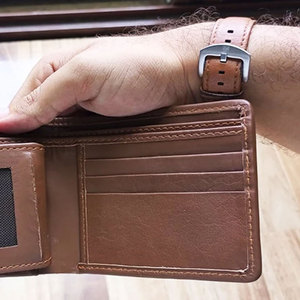 Wholesale Customized Real Leather Cowhide <b>Wallet</b> New Style <b>Card</b> <b>Holder</b> Genuine Leather <b>Men</b> <b>Wallet</b> Zipper Closure Genuine <b>Wallet</b> - Product Image 3
