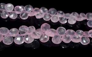 Cuentas de Cuarzo Rosa Natural en Forma de Corazón y Pera, Gema Rosa para Fabricación de Joyas, Proveedor Mayorista, Venta al por Mayor, Exportación Internacional B2B - Product Image 3