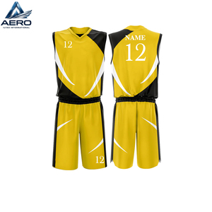 Ensemble de maillots de basket-ball unisexe, noir et vert lime, col en V, sans manches, polyester respirant, uniforme pour adultes, toutes saisons - Product Image 4