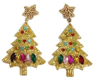 Boucles d'oreilles de luxe perlées brodées à la main boucles d'oreilles pendantes Inde Style à la mode couleurs personnalisées disponibles Hiba Enterprises - Product Image 3