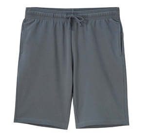 Shorts de sport pour hommes à taille élastique, mi-haute, légers, décontractés, respirants, en coton, pour la détente, le fitness, l'été, avec poches - Product Image 6