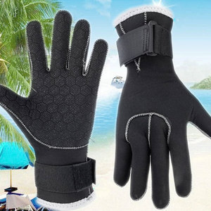 Gants de plongée en néoprène de qualité supérieure de 3 mm, gants de haute qualité pour la natation, pour garder au chaud et la plongée, équipement de plongée bleu - Product Image 6
