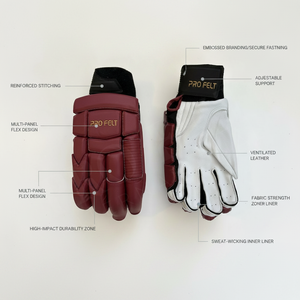 LOW MOQ Accepted Private Label Cricket Batting <b>Gloves</b> Hand Protective PU Leather Soft Inner Palm Anti-Slip Sports <b>Gloves</b> - Product Image 2
