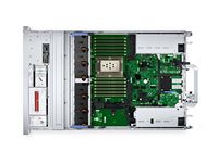 Serveur en rack Dell PowerEdge R7615 2U, processeur Intel Xeon Scalable, DDR5, virtualisation cloud d'entreprise