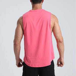 OEM Custom Wholesale Manufacturer Moisture Wicking Workout Tank Top Gym <b>Singlet</b> Bulk Supplier Private Label Wear - Product Image 2