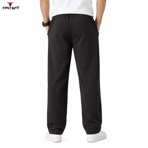 Pantalones Deportivos Casuales Ligeros de Lona, Corte Recto, con Logotipo Personalizado, Unisex, para Hombre, Precio de Fábrica - Product Image 2