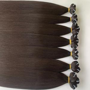 Extensiones de Cabello Remy Vietnamita de Alta Calidad 1B Negro Natural, Ondulado Sedoso, Doble Trama a Máquina, Venta al por Mayor AZ Hair Vietnam - Product Image 1