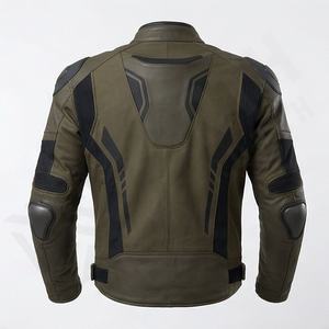 Veste de moto en cuir véritable pour homme de qualité supérieure, nouvelle arrivée, vestes de moto d'hiver, protections amovibles, personnalisables - Product Image 2