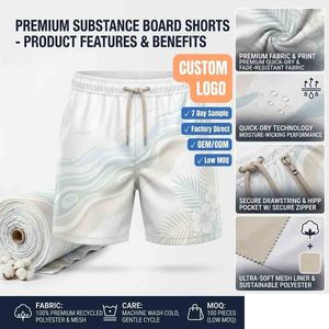 <b>Men's</b> Floral Print Board Shorts Quick Dry 4-Way Stretch Drawstring Waist Casual Swim <b>Trunks</b> Heat-Transfer Printed Polyester - Product Image 4