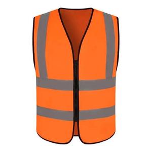 Veste de moto haute visibilité XL, fluorescente, imperméable, respirante, anti-UV, gilet de sécurité réfléchissant, logo personnalisable pour - Product Image 2