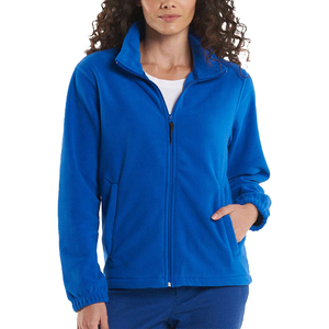 Sudadera con Capucha Unisex Azul Rey, Chaqueta con Cierre de Cremallera, Corte Regular, Cuello Alto, Diseño con Bolsillos, Ropa Casual de Otoño, Entrega a Tiempo - Product Image 1