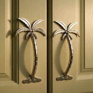 Poignée de porte en forme de tentacule de pieuvre, en fer forgé, style nautique, 3 finitions - Product Image 5