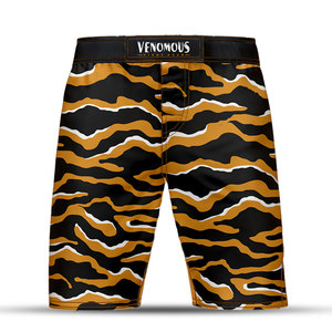 กางเกงชกมวย MMA Venomous Fight Gear Tiger Viper สำหรับผู้ชายและผู้หญิง ผ้าแคนวาส กันยับ ระบายอากาศได้ดี เป็นมิตรกับสิ่งแวดล้อม แห้งเร็ว - Product Image 3