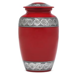 Urne funéraire artisanale Eternal Harmony, grande urne commémorative pour cendres humaines, finition élégante, sac en velours, fabrication OEM ODM. - Product Image 1