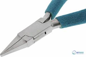 Alicates de Punta Plana Serie Clásica de 6.5 Pulgadas, Alicates de Joyería de Mandíbula Estrecha de 3mm, Herramienta de Acero Inoxidable para Doblar Alambre, Abalorios y Anillas de Salto - Product Image 2
