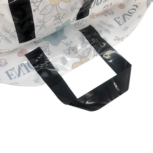 Logotipo personalizado de supermercado impreso HDPE/LDPE Soft Loop Side Gusset Bag Impresión de huecograbado Directo de fábrica al por mayor para ropa - Product Image 4