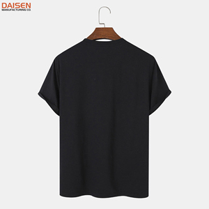 Camiseta Personalizada para Hombre, Transpirable, Casual, de Manga Corta, Lisa, con Marca Personalizada, Suministro de Fabricante al por Mayor - Product Image 2