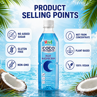 Coco Recharge Fruit Punch Drank met Kokosnootsmaak 500ml voor Kokoswater - Hoge Energie Hydraterende Drank 100% Natuurlijk Gratis Sample