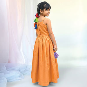 Lehenga de Alta Calidad para Niñas, Lehenga Choli Bordado para Niñas, Vestido de Boda Indio para Fiesta de Bodas - Product Image 1