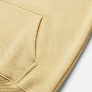 Wholesale Heavyweight Cotton Fleece Customized Blank Plain Custom Logo <b>Sweat</b> Pullover Hoodie Streetwear Fashion <b>Tops</b> - Product Image 5