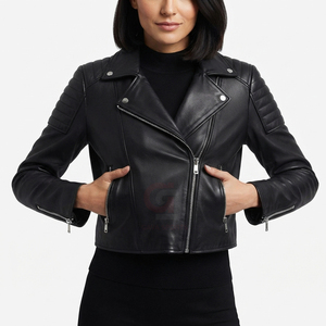 Chaqueta de Cuero para Mujer, Estilo Deportivo, Impermeable y Resistente al Viento, Nueva Colección, Tallas Grandes Disponibles - Product Image 6
