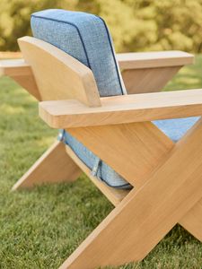 Conjunto de Sillas de Madera de Teca para Exteriores, Muebles de Patio para Conversación, Proveedor de Indonesia, Muebles Modernos para Jardín - Product Image 2