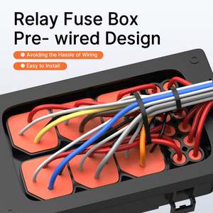 Nuevo Kit de Caja de Relés y Fusibles de 6 Vías, Pre-cableado, 12V, para Automóviles, Estilo IP65, Impermeable, para Coche, Camión, Barco - Product Image 4