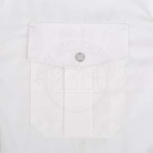 Chemises ignifuges en sergé 7,5 oz résistantes aux arcs électriques CAT2, vêtements de travail FR pour hommes, 2 chemises ignifuges 7,5 oz - Product Image 4