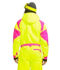 Combinaison de ski unisexe imperméable - Tex 10 000 mm coupe-vent respirante avec fermeture éclair, doublure polaire softshell à capuche, isolation OEM - Product Image 6