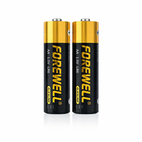 Batería Super Alcalina FOREWELL LR6 AA 1.5V de Alta Capacidad para Control Remoto y Linterna con Rendimiento de Larga Duración