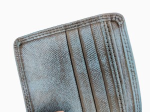 Carteras de Cuero Genuino para Hombre, Plegables, Cortas, con Diseños de Logotipo Personalizados, RFID, Múltiples Ranuras para Tarjetas, Forro de Seda, Uso Diario, Moda - Product Image 3
