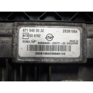 Korando - ECU et modules informatiques d'occasion 6715400032 - Product Image 2