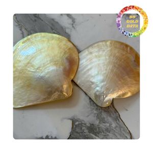 Luxury Polished Shell Plate Mother of Pearl Plate for Home Decoration and Event Use - Product Image 1