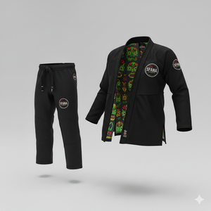 Kimono de Jiu Jitsu de Algodón 100% de Alto Peso, Tejido Perla, Ajustado para Hombres y Mujeres, para Entrenamiento Diario y Competición, OEM - Product Image 4