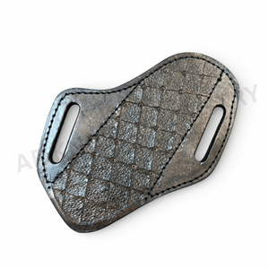 Funda de Cuero Hecha a Mano para Cuchillo de Caza, Porta Cuchillos Horizontal para Cinturón, Grabado Personalizado, Proveedor OEM/ODM, Logotipo Personalizado, para Campismo al Aire Libre - Product Image 3