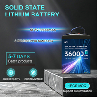 Batterie semi-solide XINGTO haute puissance 6S 12S 14S 18S 24S 36000mAh 330Wh/kg 10C à décharge rapide pour drone UAV, 800 cycles