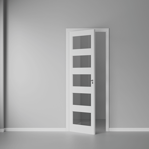 ประตูบานเลื่อนกระจก5แผงสำหรับบ้านดีไซน์โดดเด่นและมีสไตล์ - Product Image 6