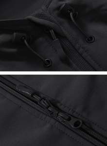 Getro Sports <b>Mens</b> Hooded Softshell <b>Jacket</b> Winter <b>Waterproof</b> Durable Stylish Sherpa <b>Lined</b> Custom Logo Wholesale Orders - Product Image 4