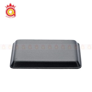 Fabricant vietnamien Vente en gros Supermarché Plateau pour aliments frais Plateau jetable en mousse noire pour fruits Viande fraîche Légumes - Product Image 5