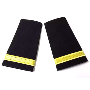 Custom Uniform Epaulette Shoulder <b>Badge</b> With Embroidered Design <b>For</b> Dress Apparel Stylish Epaulette Shoulder - Product Image 1